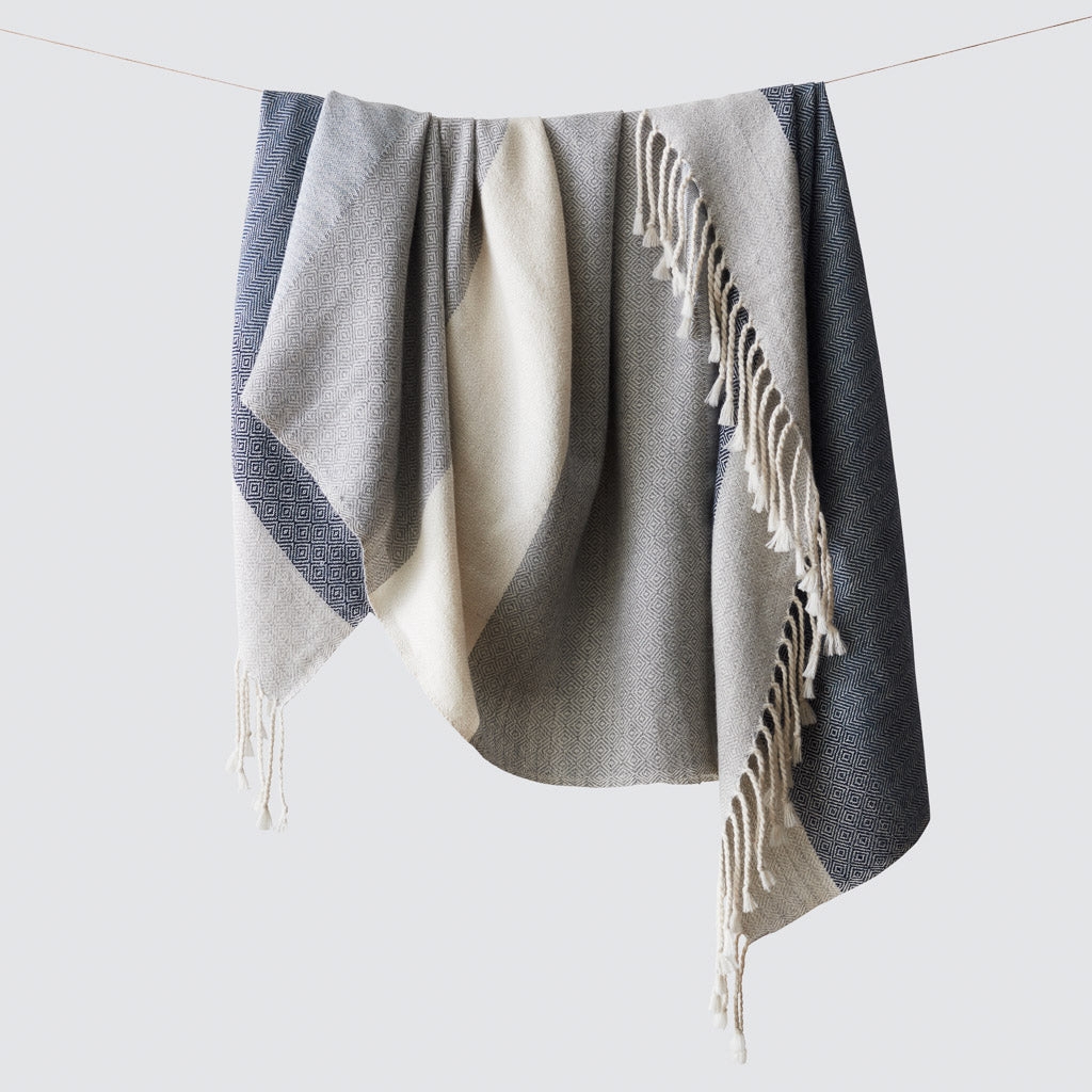 The Citizenry Cascada Alpaca Throw | Grey - Image 0