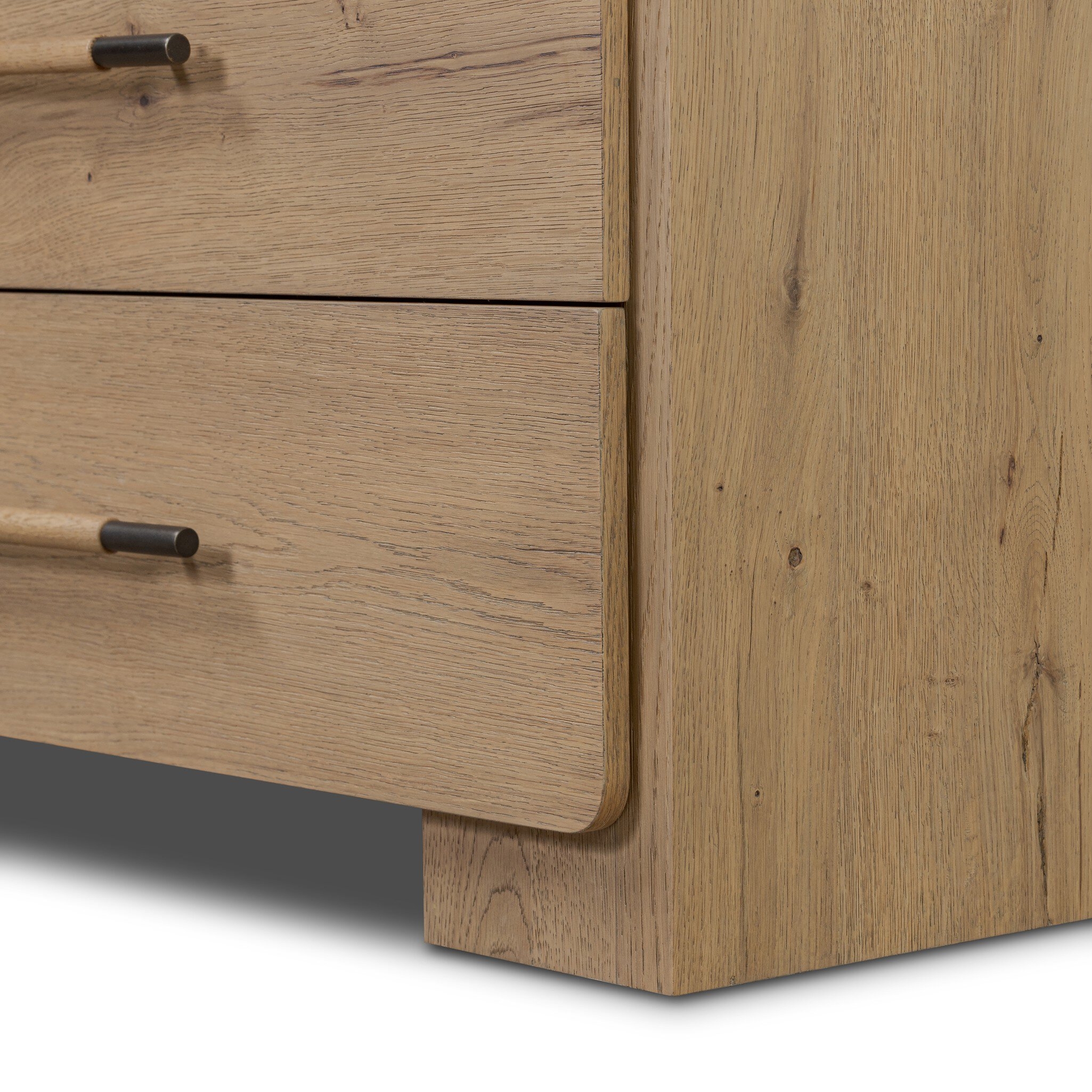 Eden 6 Drawer Dresser - Aged Smoked Oak Veneer - Image 12
