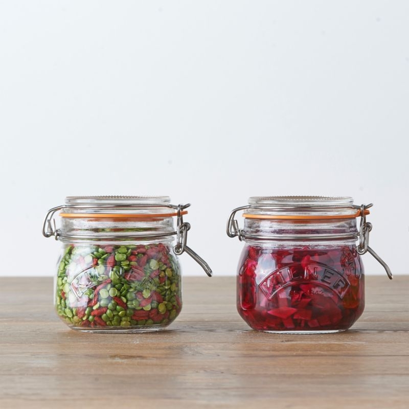 Kilner® 17-Oz.  Round Clip-Top Jars, Set of 6 - Image 1