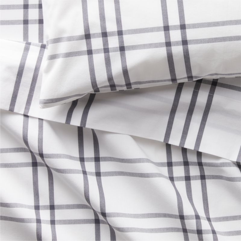 Stax Organic Cotton Grey Toddler Sheet Set - Image 3
