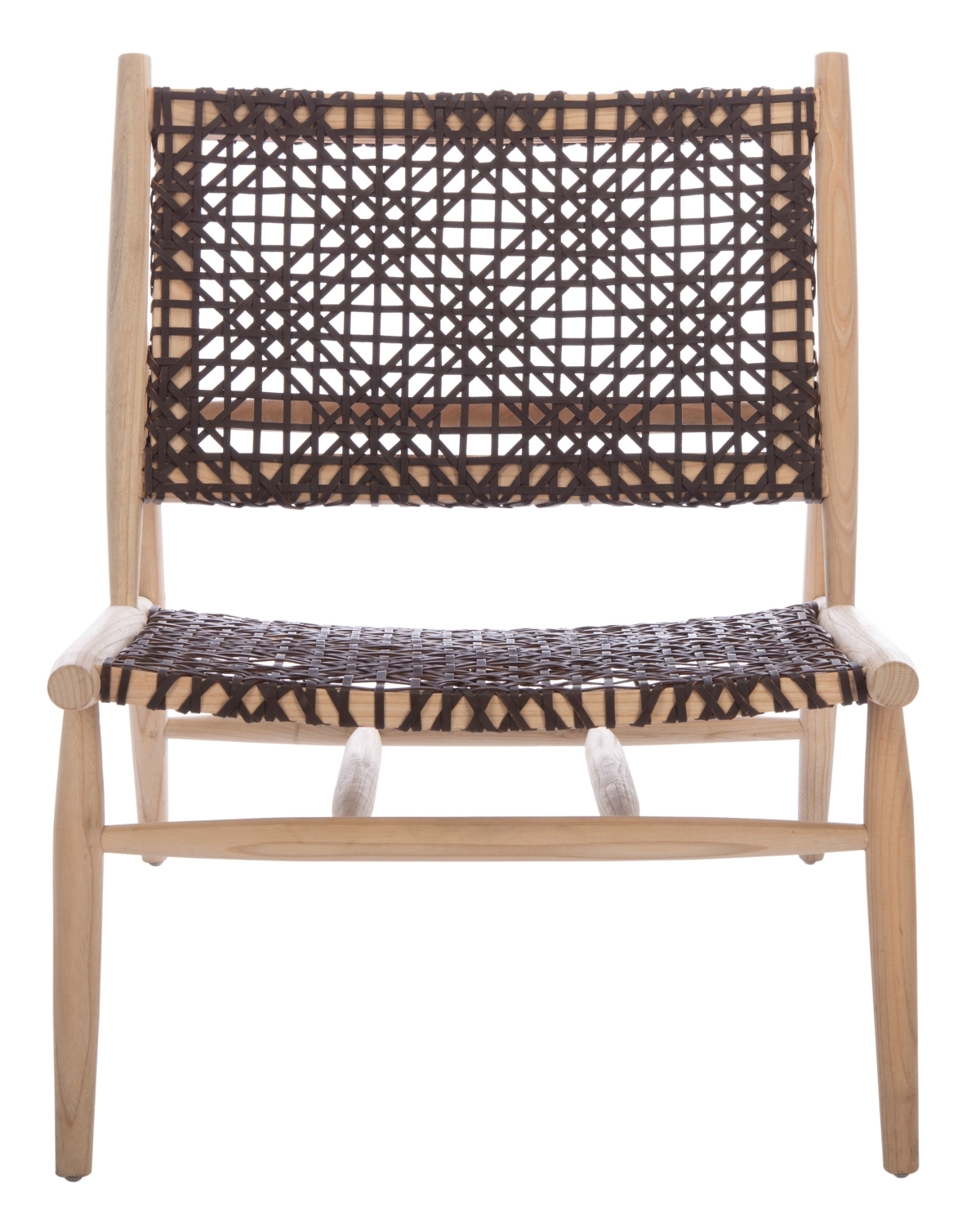 Bandelier Accent Chair - Natural / Brown - Safavieh - Image 0