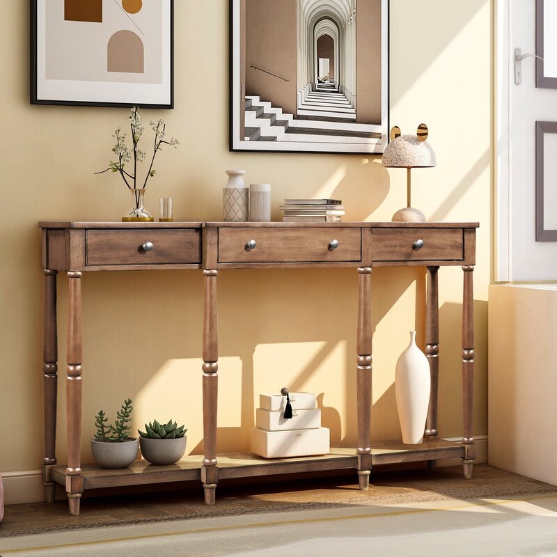 Solid Wood Console Table - Image 2