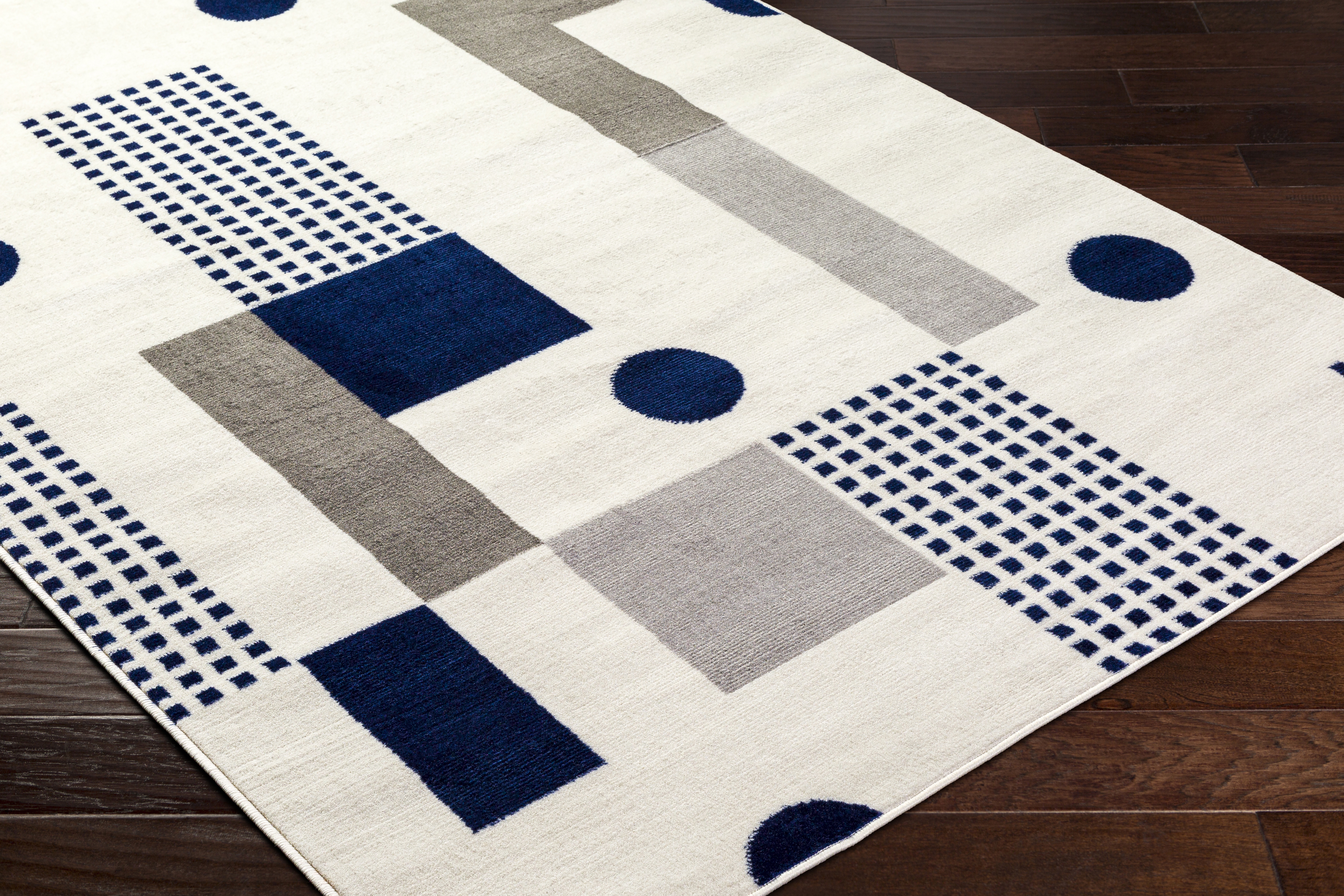 Pisa Beige Indoor 7'10" x 10' Machine Woven Rug - Image 5