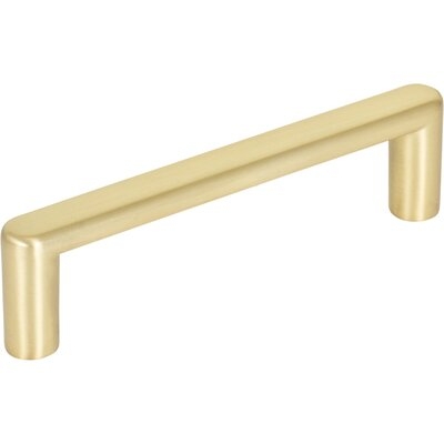 96 Mm Center-To-Center Brushed Gold Gibson Cabinet Pull - Image 0