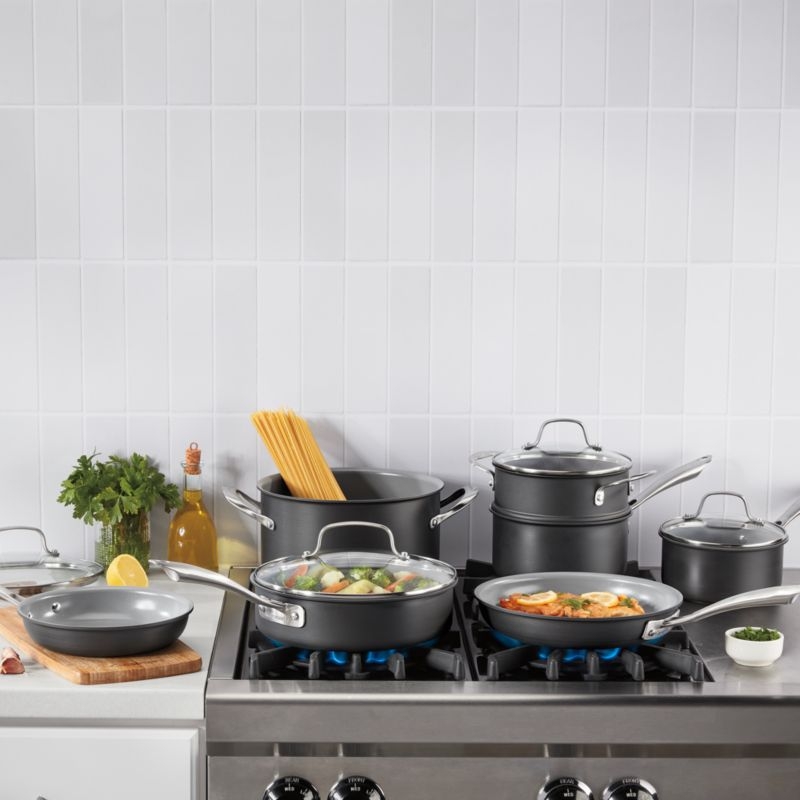 Cuisinart ® GreenGourmet ® Complete™ Recycled 11-Piece Cookware Set - Image 1