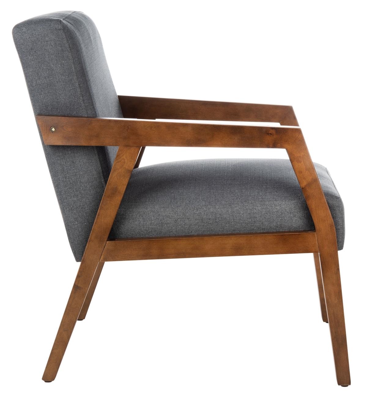 Olyvar Arm Chair - Dark Grey - Safavieh - Image 7