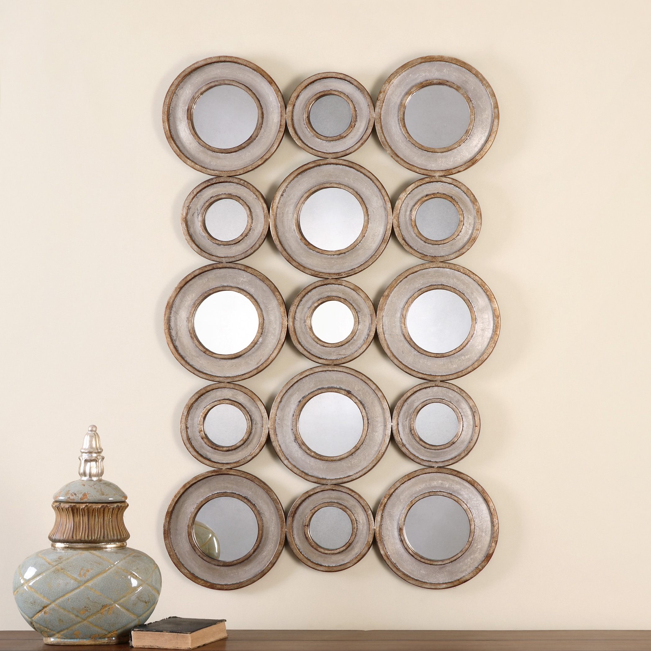 Vobbia Metal Circles Mirror - Image 0