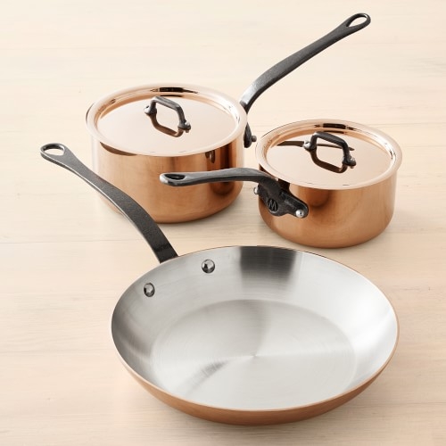 Mauviel Copper M200Ci 5-Piece Cookware Set - Image 0