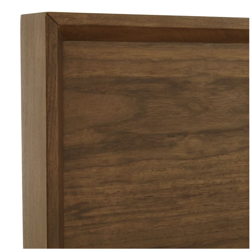 Tate Walnut King Wood Bed - Image 3