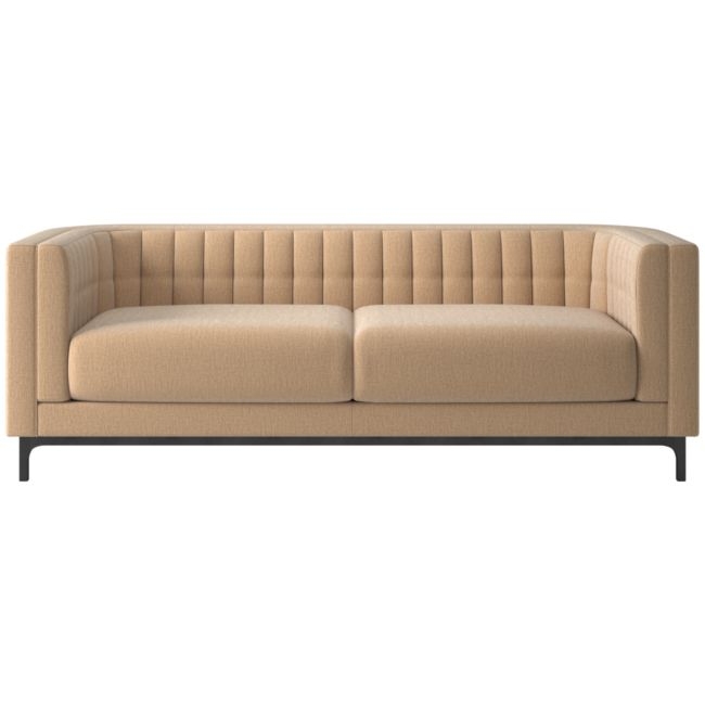 Ambroise 80" Sofa Coverlet Wheat - Image 0