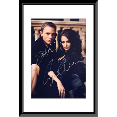 Casino Royale Daniel Craig And Eva Green Signed Movie Photo - Image 0