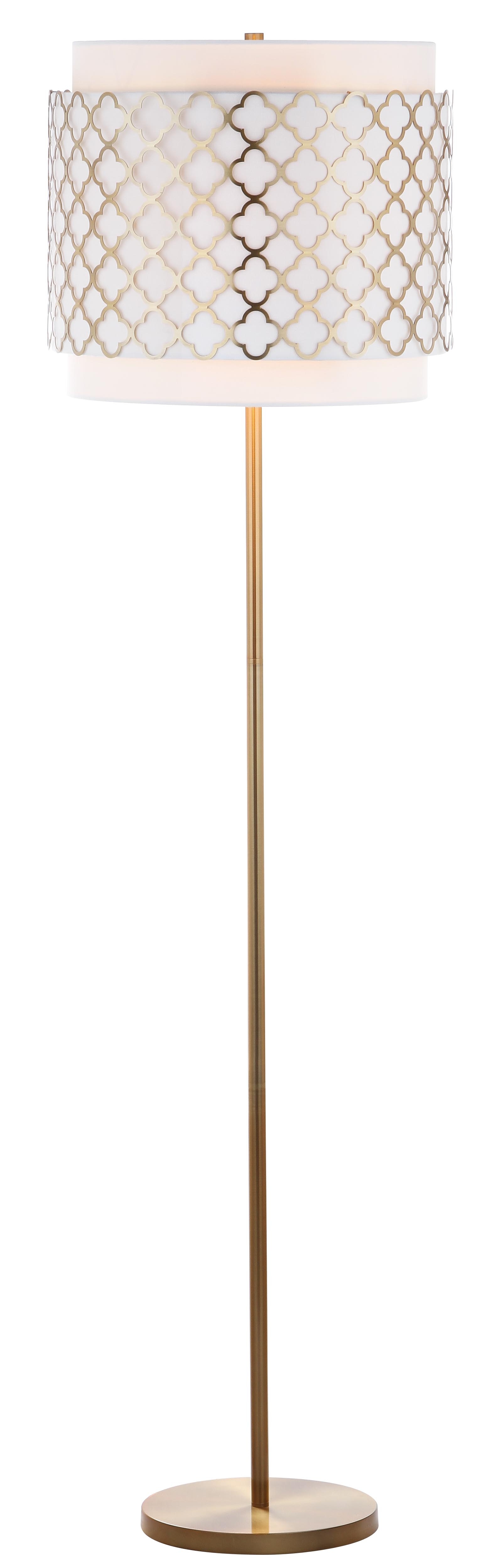 Priscilla 61.5-Inch H Floor Lamp - Gold - Safavieh - Image 1