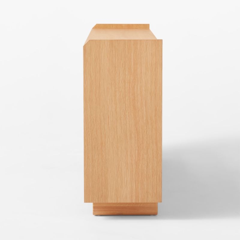 Ventura White Oak Low Bookcase - Image 5