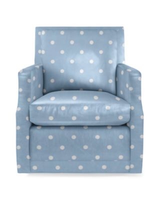 Serena & Lily Grady Notch Arm Swivel Chair - Thumbnail 5