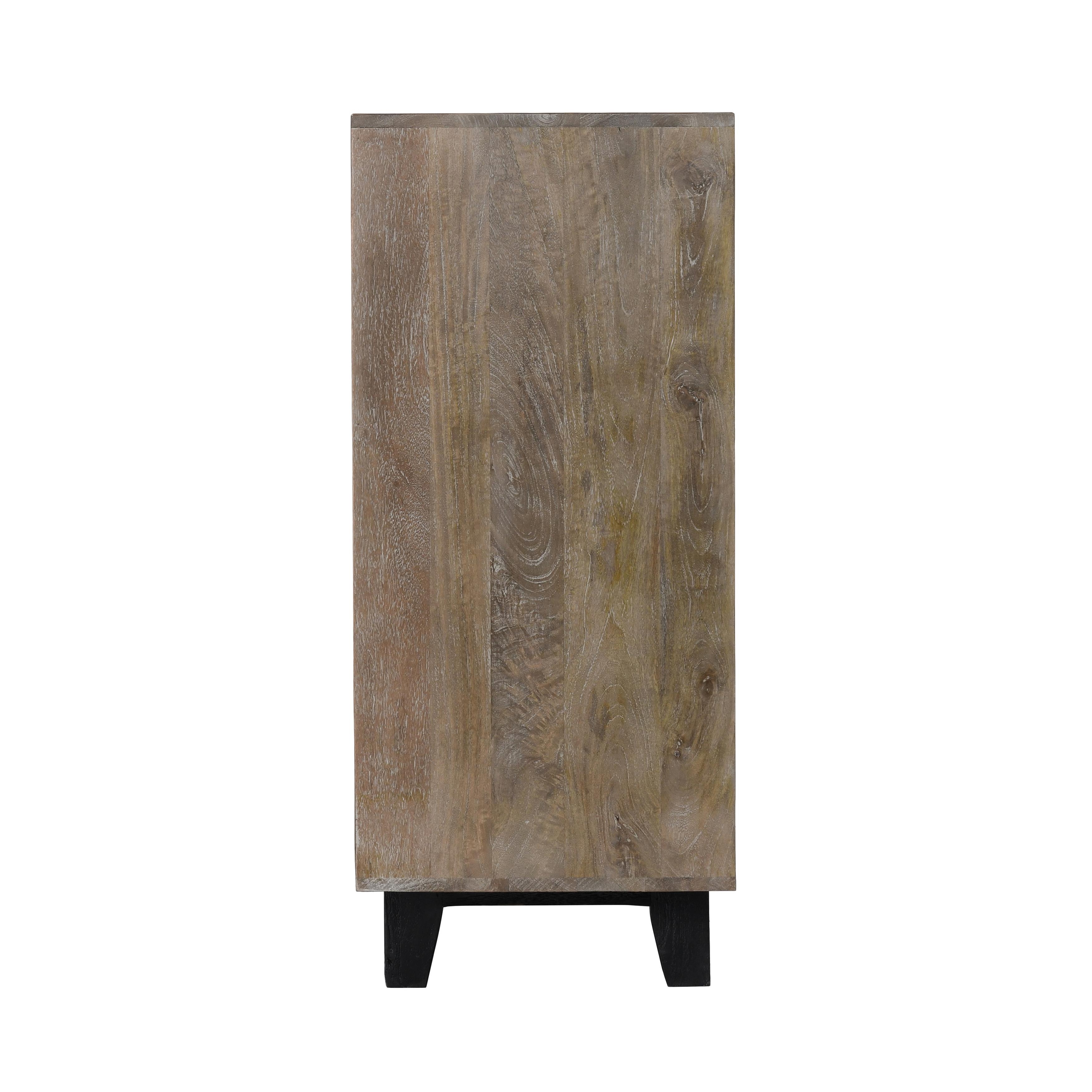 Vivienne 4Dr Sideboard Light Gray - Image 2