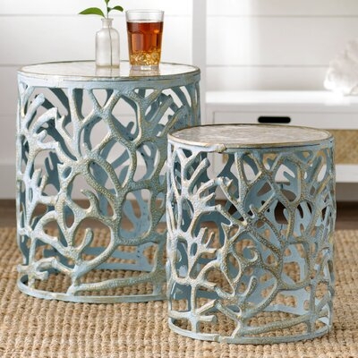 Mother of Pearl End Table - Image 0