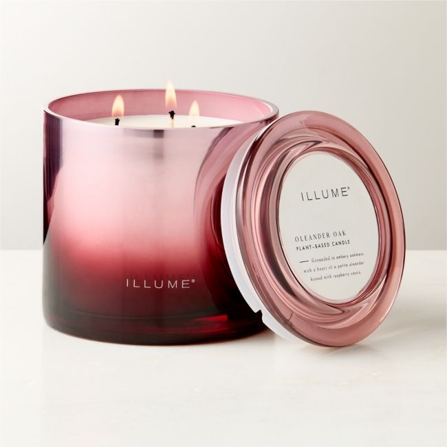 Illume Oleander + Oak Scented Candle 20.8oz - Image 0