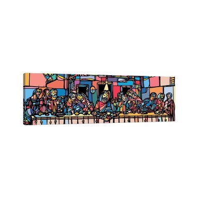 The Last Supper by Ninhol - Panoramic Gallery-Wrapped Canvas Giclée on Canvas - Image 0