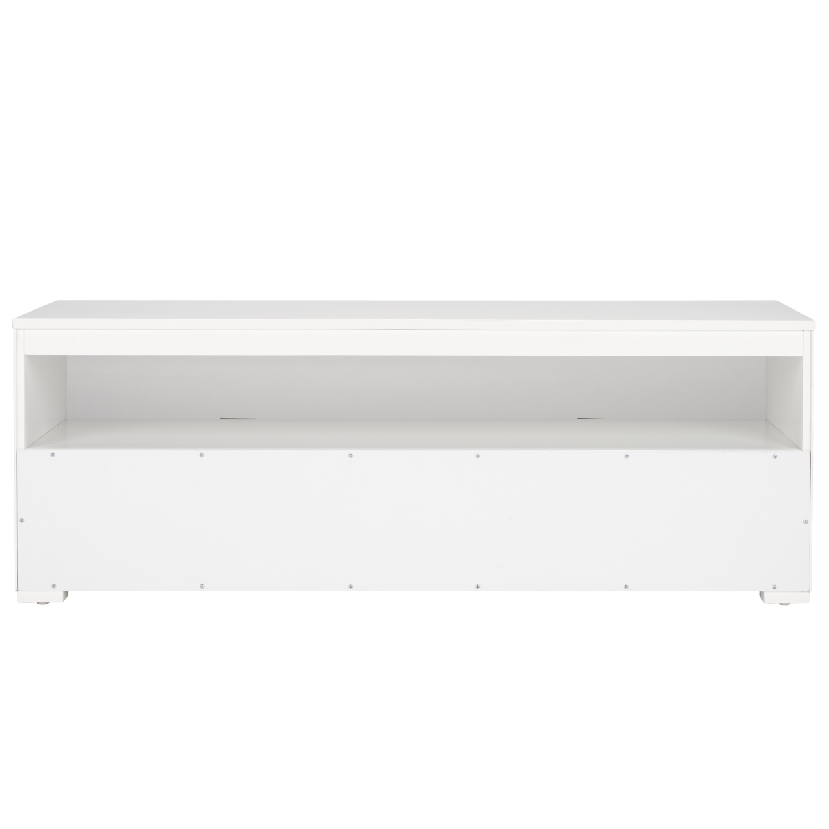 Theon 2 Drawer Media Stand - White / Natural - Safavieh - Image 5