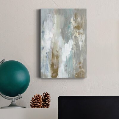 -Textured Neutrals & Gold II Premium Gallery Wrapped Canvas - Ready To Hang - Image 0