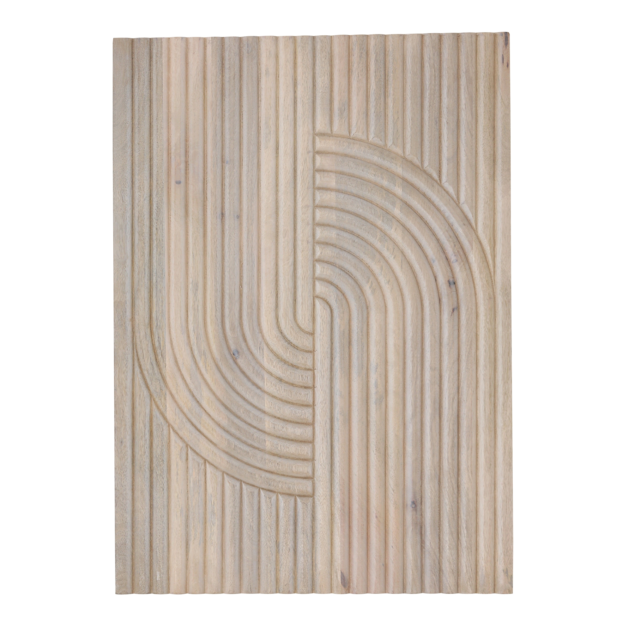 Knott Carved Wood Wall Art - Image 0