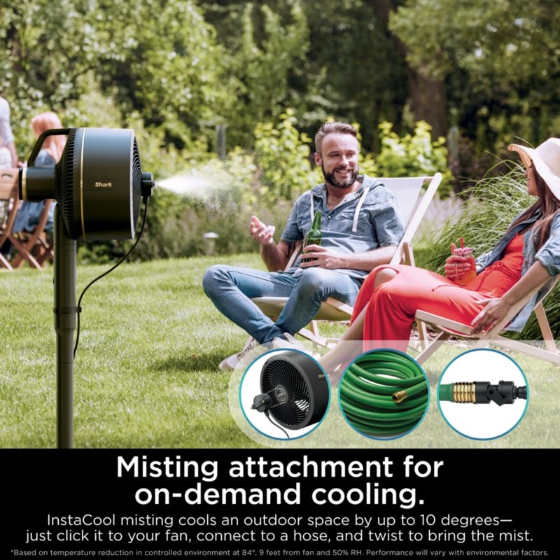 Shark ® Flex Breeze Indoor/Outdoor Fan with Mist - Image 4