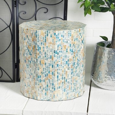 Arsenault Natural Faceted End Table - Image 0