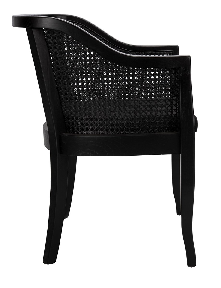 Rina Dining Chair, Black - Image 4