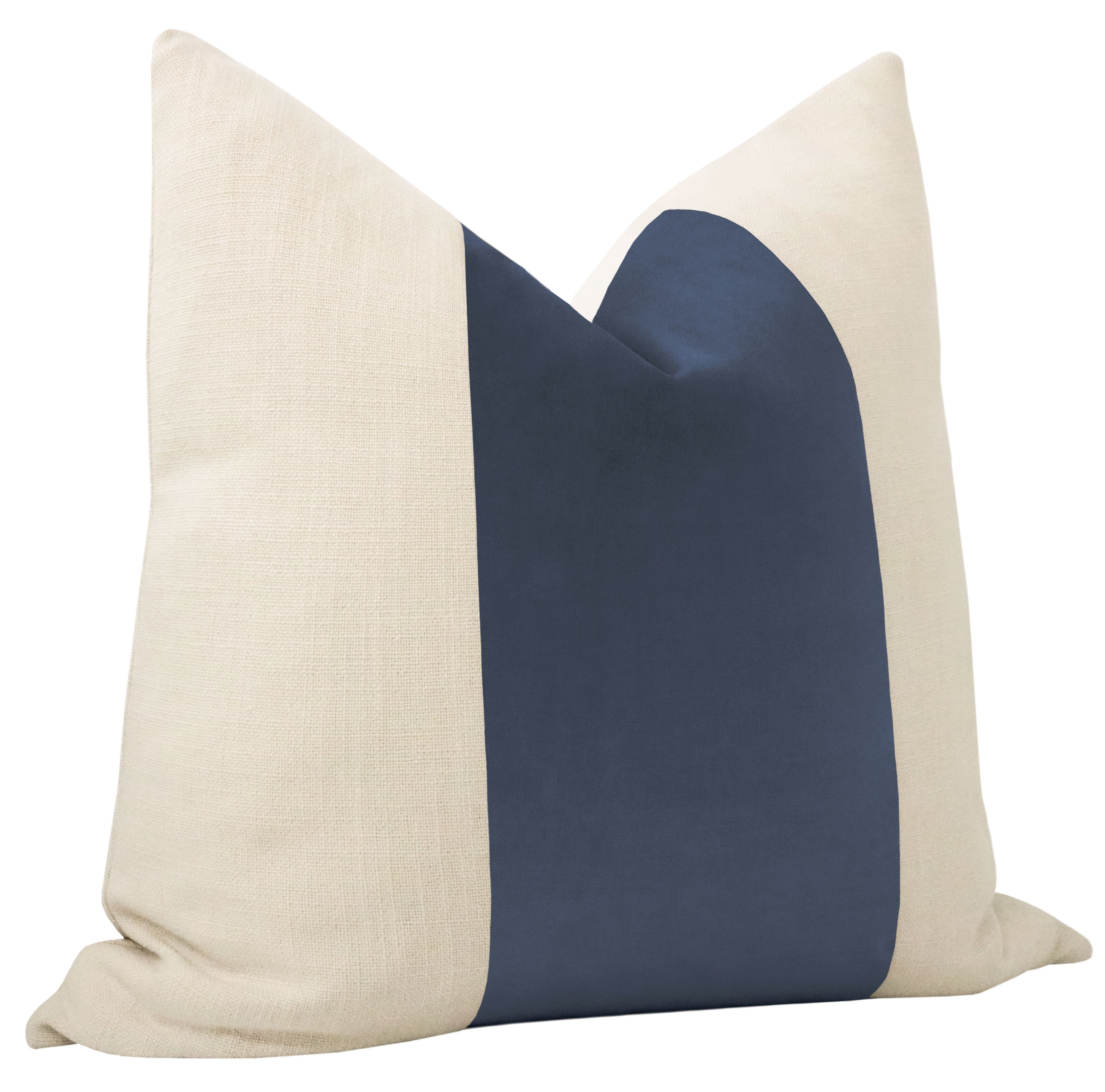 Classic Velvet Pillow Cover, Capri Blue, 20" x 20" - Image 3