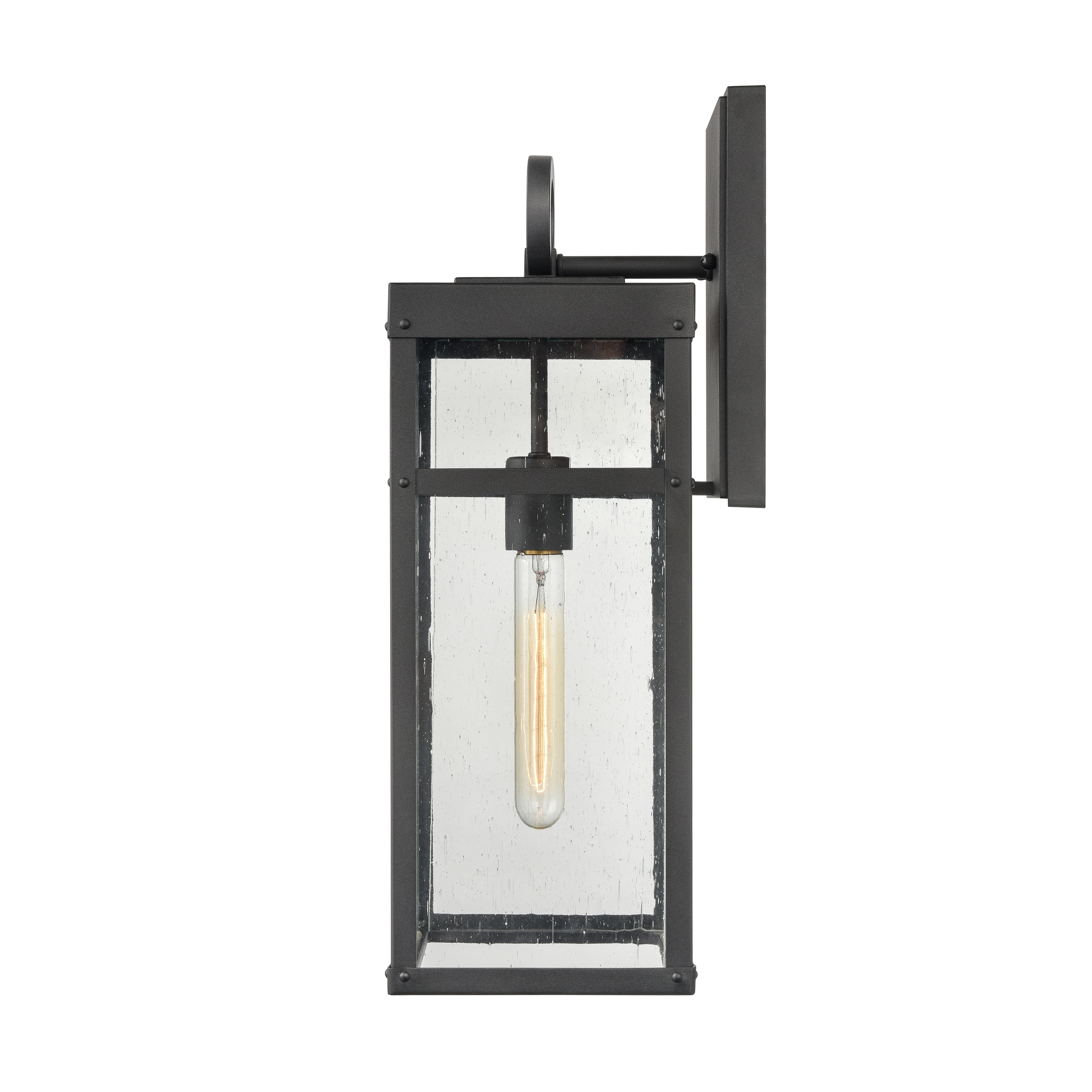 Dalton 19.5'' High 1-Light Outdoor Sconce - Textured Black - Image 3