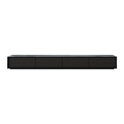 Harmonsburg TV Stand for TVs up to 85" in Black - Image 0
