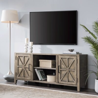 LosPalmo Solid Wood TV Stand for TVs up to 65" - Image 0