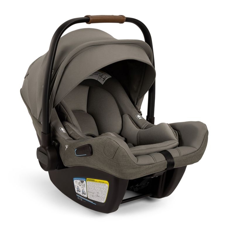 Nuna PIPA ™ aire rx Granite Grey Reclining Infant Car Seat + PIPA RELX Base - Image 2