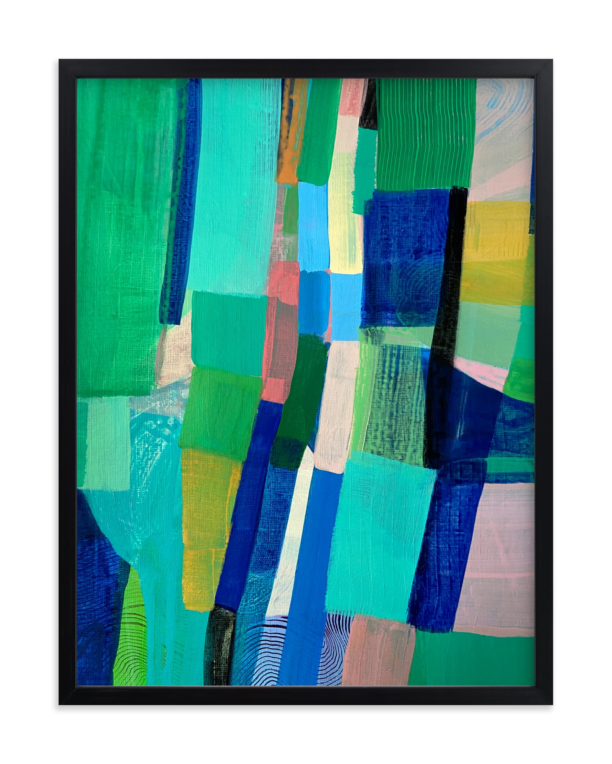 Tomales Road: Aerial Pastures Limited Edition Fine Art Print 2 - Image 0