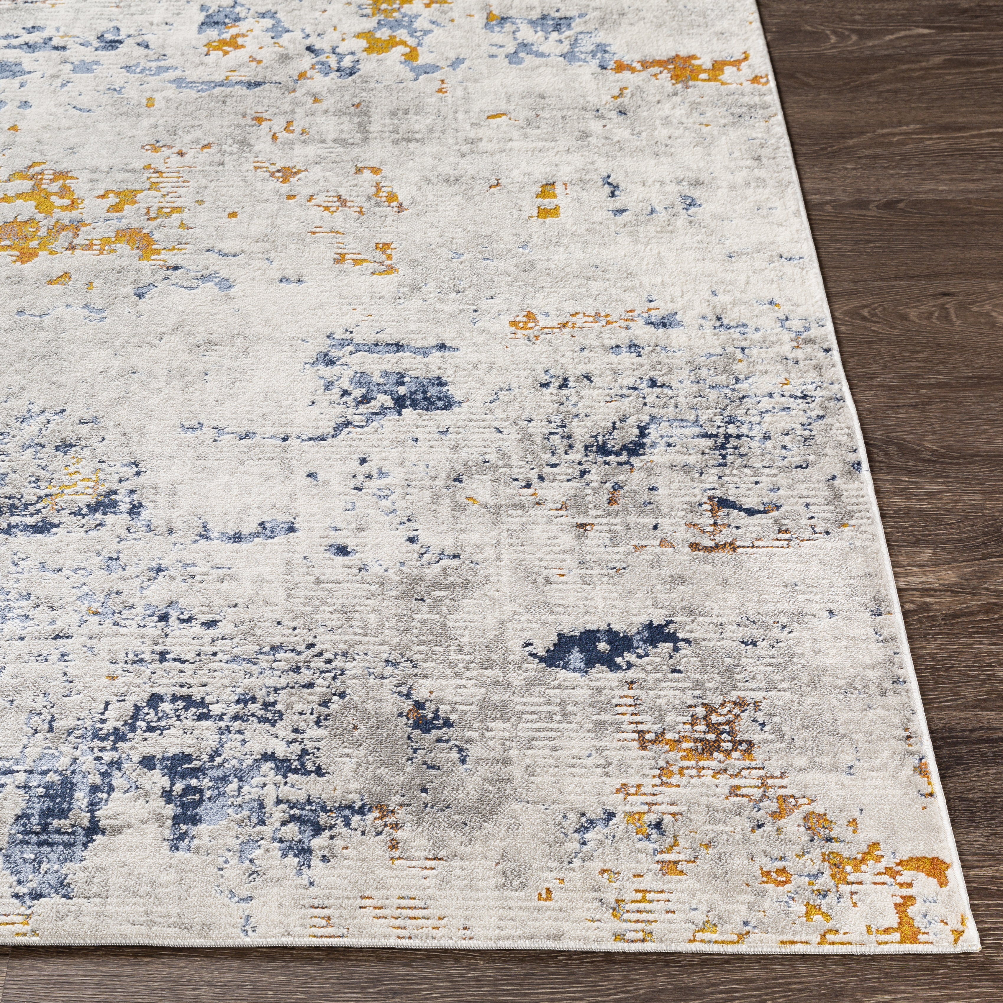 Porto Beige Indoor 2' x 2'11" Machine Woven Rug - Image 2