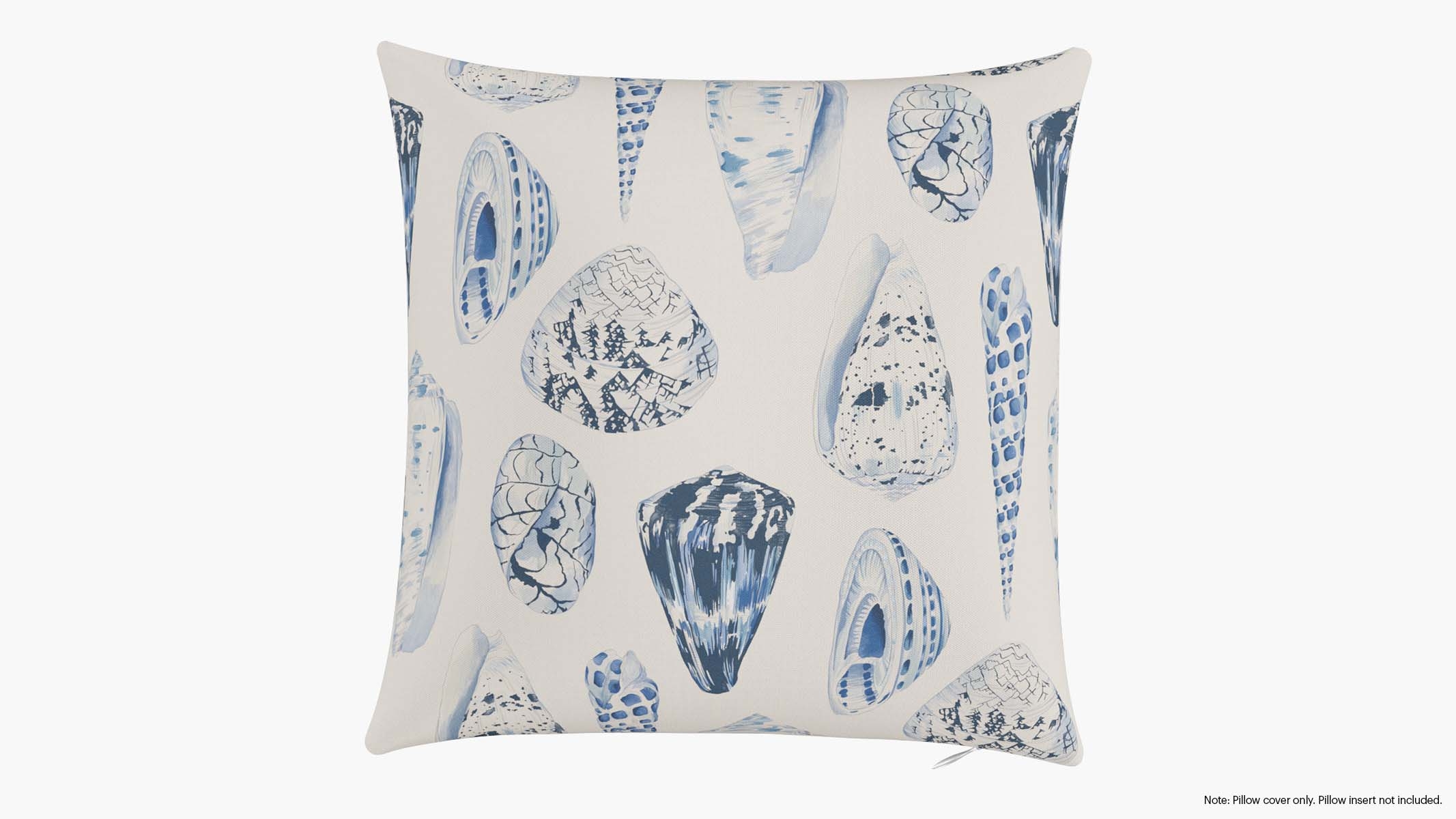 Throw Pillow Cover 16", Porcelain Coquina, 16" x 16" - Image 0