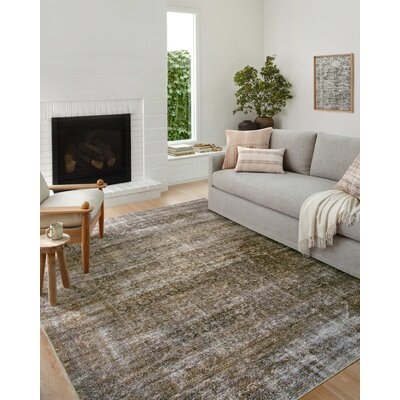 Billie Oriental Tobacco/Rust Area Rug - Image 1
