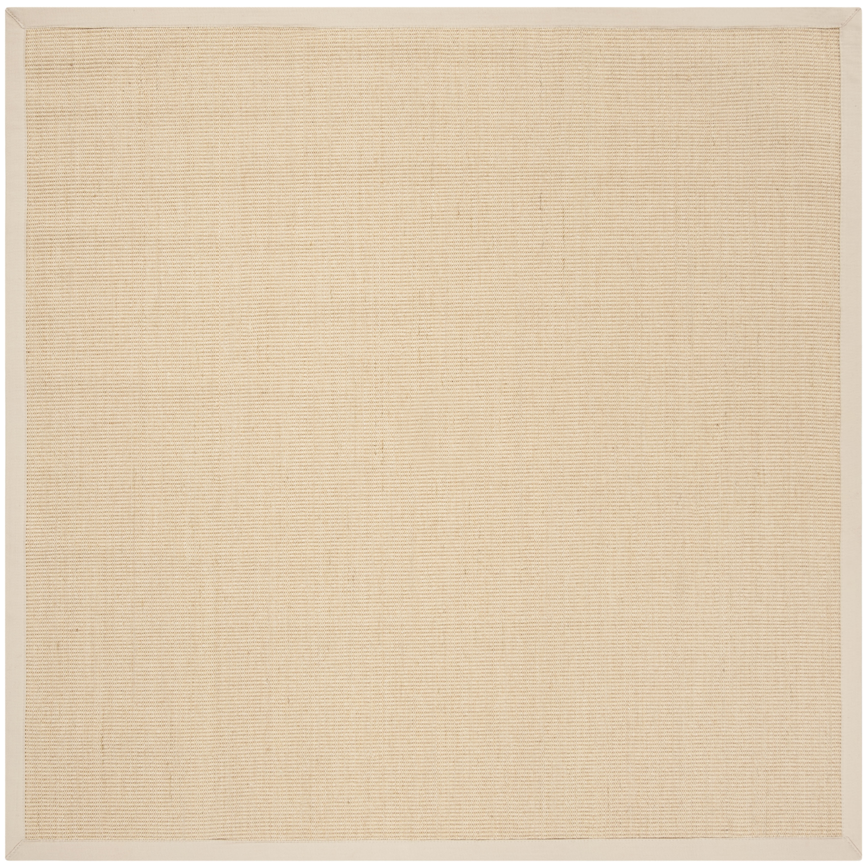Arlo Home Woven Area Rug, NF131K, Natural/Ivory,  6' X 6' Square - Image 0