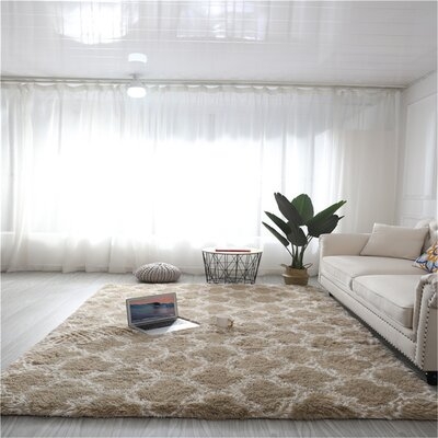 Washable Fake Fur Long Plush Area Rug Soft Non-Slip Decorative Floor Mat For Living Room Playing Room 47.24*78.74'' - Image 0