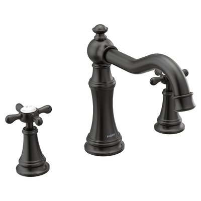 Weymouth Double Handle Deck Mounted Roman Tub Faucet Trim - Image 0