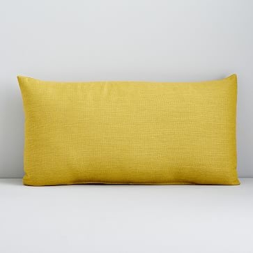 Sunbrella Indoor/Outdoor Cast Pillow, 12"x21", Citrus - Image 0