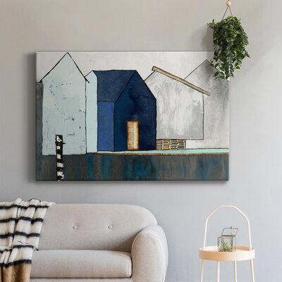 Empty Village Premium Gallery Wrapped Canvas - Ready To Hang - Image 0