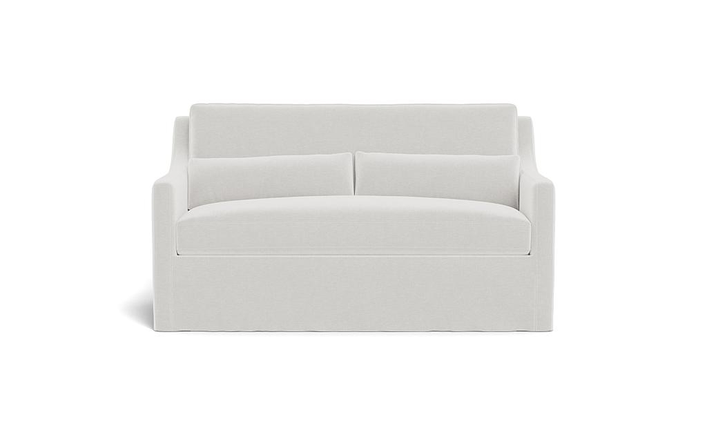 Ella Slipcovered Loveseat - Image 0