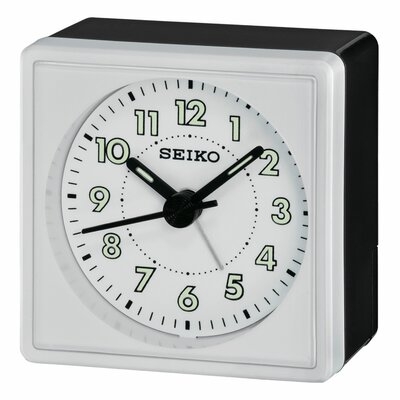 Mika Analog Quartz Alarm Tabletop Clock - Image 0
