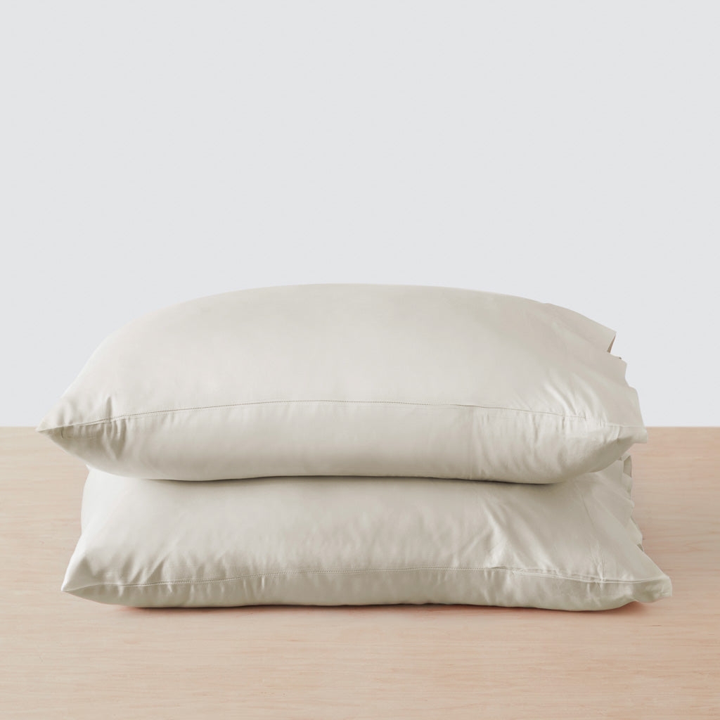 The Citizenry Organic Resort Cotton Pillowcases | King | Solid Sand - Image 0
