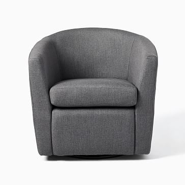 Monterey Swivel Chair, Cast, Charcoal - Image 3