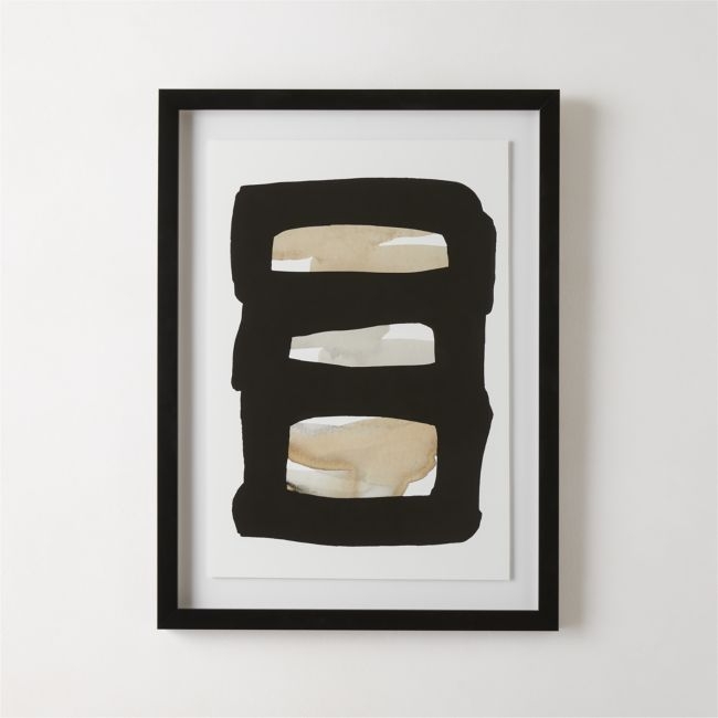 'Dark of Night' Framed Giclee Art Print 18"x24" - Image 0