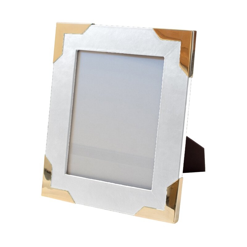Thurston Reed Derby Picture Frame Color: White, Size: 6" x 4" - Image 0