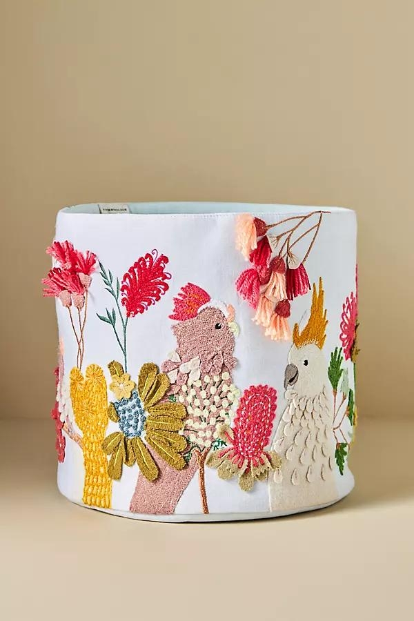 Cockatoo Storage Basket - Image 0