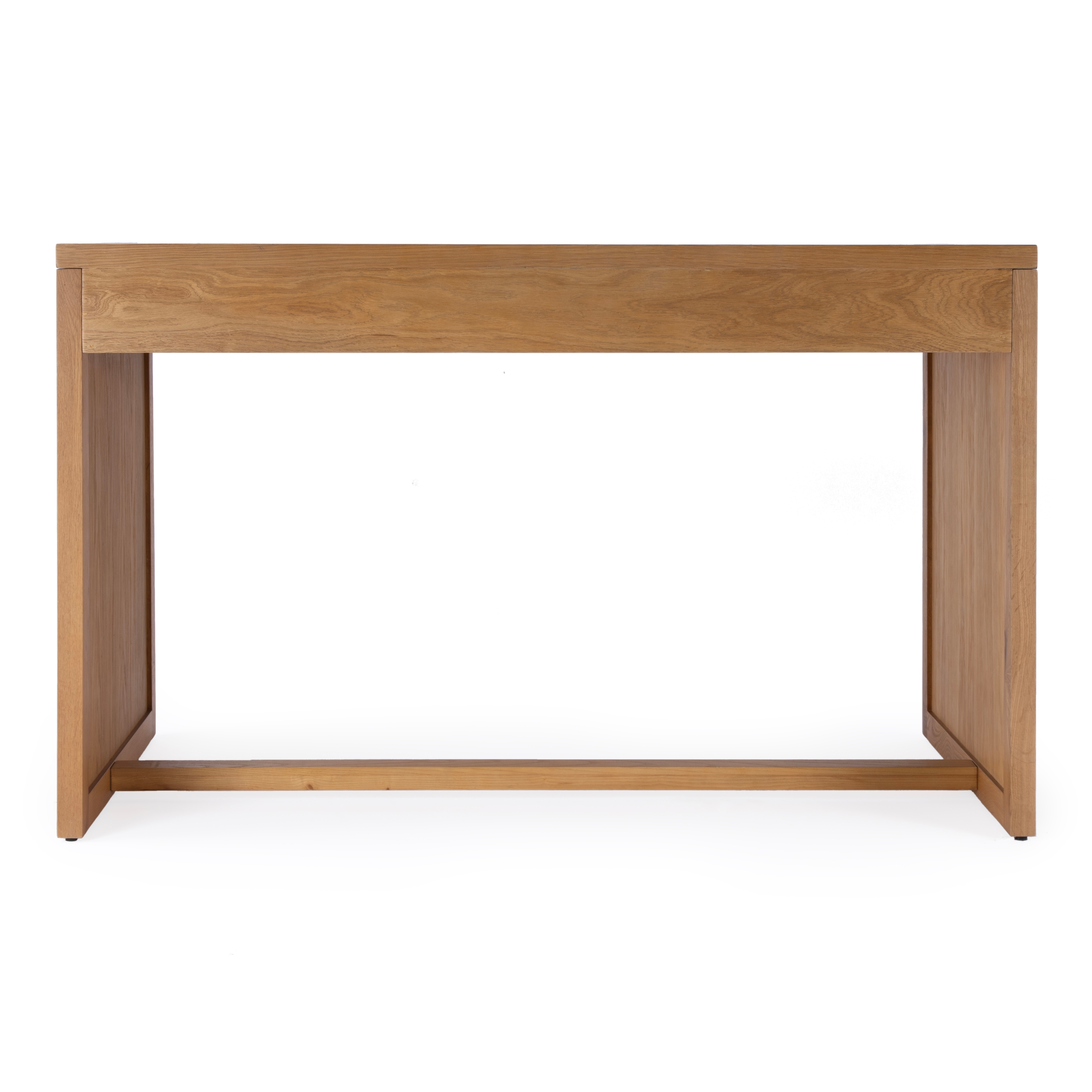 Mesa Natural & Cane Writing Desk - Image 2